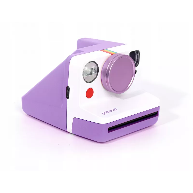 LOVEINSTANT tappo obiettivo in alluminio per Polaroid Now / Now+ - viola