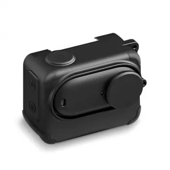 PULUZ Custodia protettiva in silicone con copriobiettivo per Insta360 GO 3 / GO 3S - nero (PU772B)