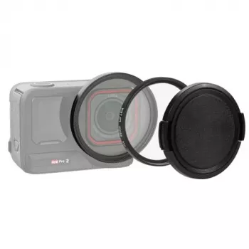 PULUZ Kit adattatore filtro UV 3-in-1 52mm con copriobiettivo per Insta360 Ace Pro 2 / PU770B