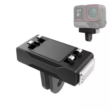 PULUZ Supporto magnetico a sgancio rapido per Insta360 X5 / X4 Air / Ace Pro 2 / PU771B