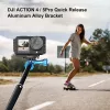 PULUZ PU768B Cage Rail per DJI Osmo Action 5 Pro / 4, orizzontale e verticale