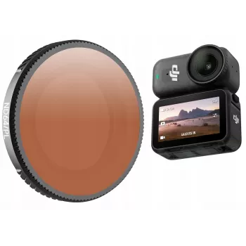 SUNNYLIFE filtro ibrido 2in1 polarizzatore PL + grigio ND64 per DJI Osmo Nano + custodia / On-fi073-64p