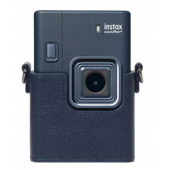 LOVEINSTANT Custodia protettiva per Fujifilm Instax Mini LiPlay+, Navy Blue