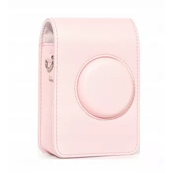 LOVEINSTANT custodia borsa cover per Fujifilm Instax Mini Evo rosa verticale
