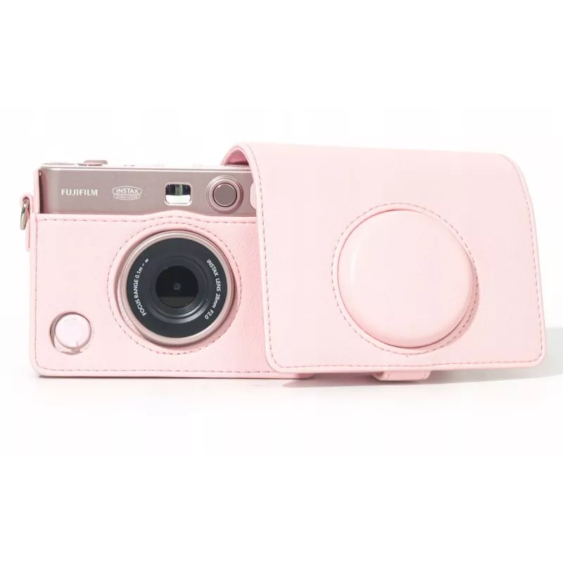 LOVEINSTANT custodia protettiva borsa per Fujifilm Instax Mini Evo - rosa / orizzontale