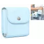 LOVEINSTANT custodia per foto per Fujifilm Instax Square - blu
