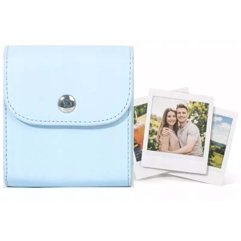 LOVEINSTANT custodia per foto per Fujifilm Instax Square - blu