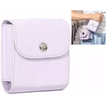 LOVEINSTANT custodia album fotografico per Fujifilm Instax Square e Mini – viola, 64 foto