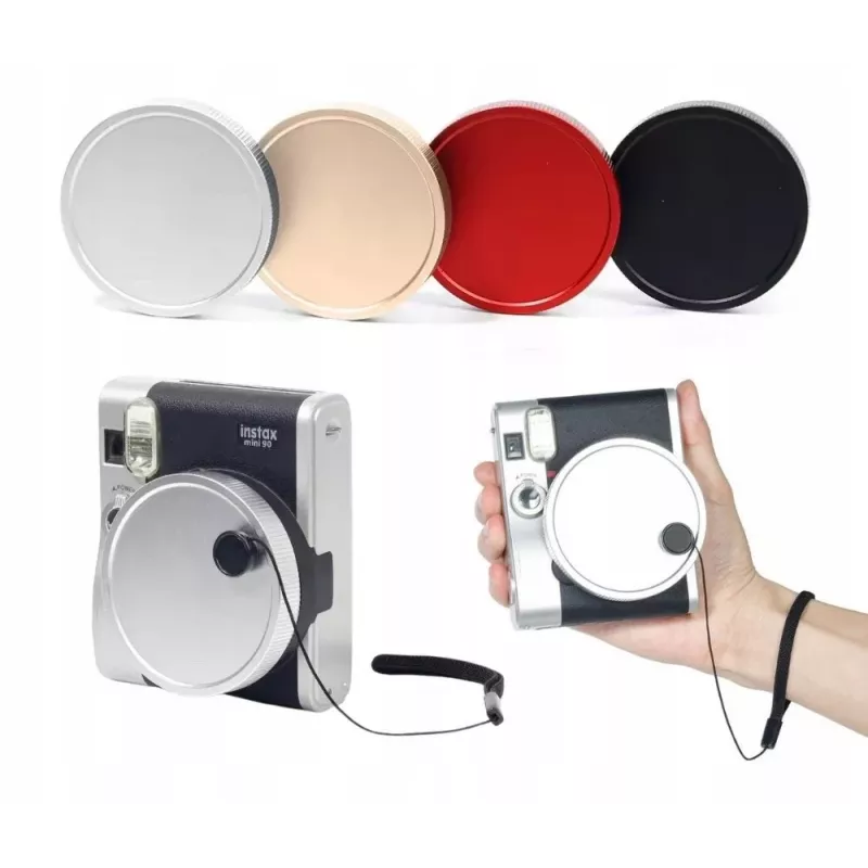 LOVEINSTANT tappo obiettivo protettivo per Fujifilm Instax Mini 90 - rosso