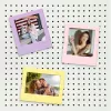 LOVEINSTANT set di cornici magnetiche 7x magnete per Polaroid I-Type 600 SX-70 nero