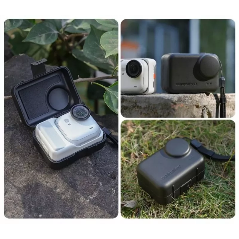 SUNNYLIFE custodia rigida per fotocamera Insta360 GO Ultra - nero (GU-SN135-D)