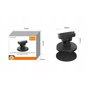 SUNNYLIFE Supporto magnetico a sgancio rapido con base da 1/4