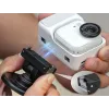 SUNNYLIFE Supporto magnetico a sgancio rapido con base da 1/4 inch per Insta360 GO Ultra / Dz-143-d