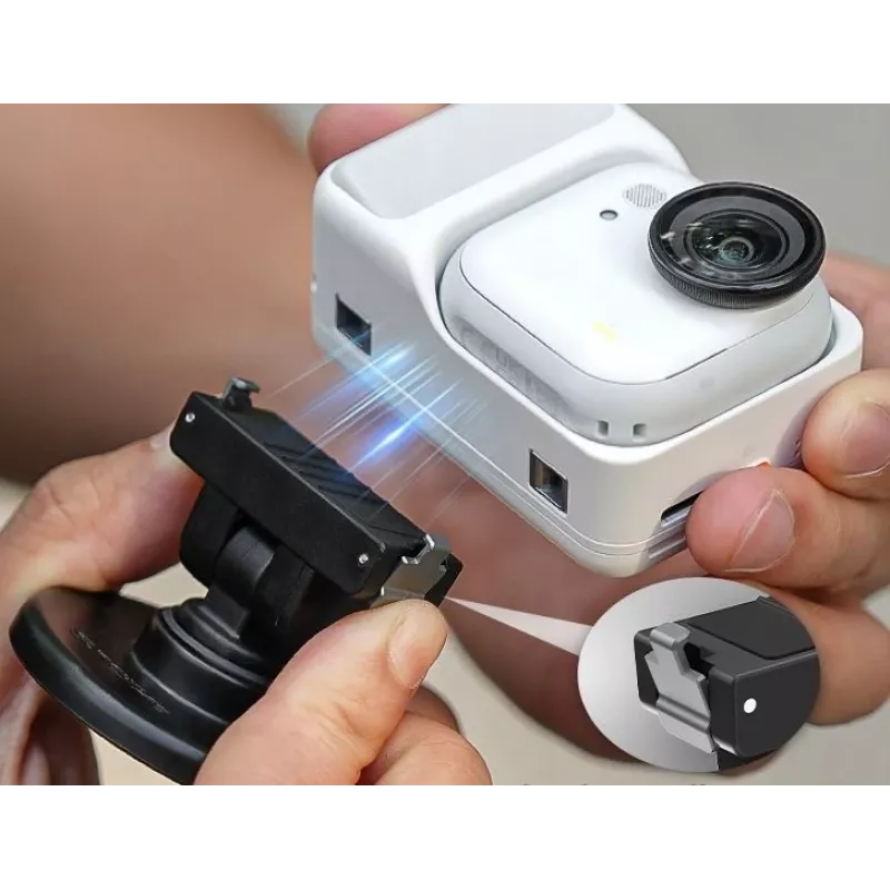 SUNNYLIFE Supporto magnetico a sgancio rapido con base da 1/4 inch per Insta360 GO Ultra / Dz-143-d