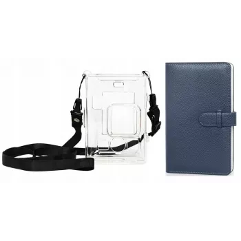LOVEINSTANT Custodia e album foto per Fujifilm Instax Mini LiPlay - nero
