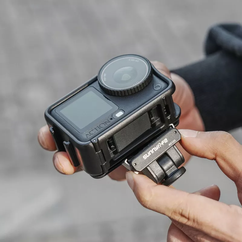 SUNNYLIFE Supporto frame + paraluce per DJI Osmo Action 6 / OA6-BK143-D