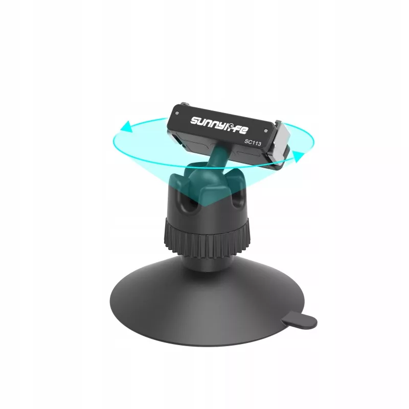 SUNNYLIFE Supporto a ventosa con sgancio rapido base magnetica da 1/4