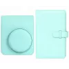 LOVEINSTANT Set custodia protettiva e album foto per Fujifilm Instax Mini 13 - Verde