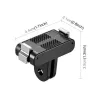 PULUZ Supporto magnetico a sgancio rapido con supporto GoPro per DJI Osmo Action 6 / Nano / Puluz / PU1079B
