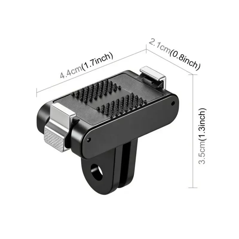 PULUZ Supporto magnetico a sgancio rapido con supporto GoPro per DJI Osmo Action 6 / Nano / Puluz / PU1079B