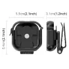 PULUZ PU1089B Supporto con clip per cappello per Insta360 GO Ultra