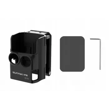 SUNNYLIFE Adattatore di montaggio magnetico con supporto per DJI Osmo Pocket 4 - Nero