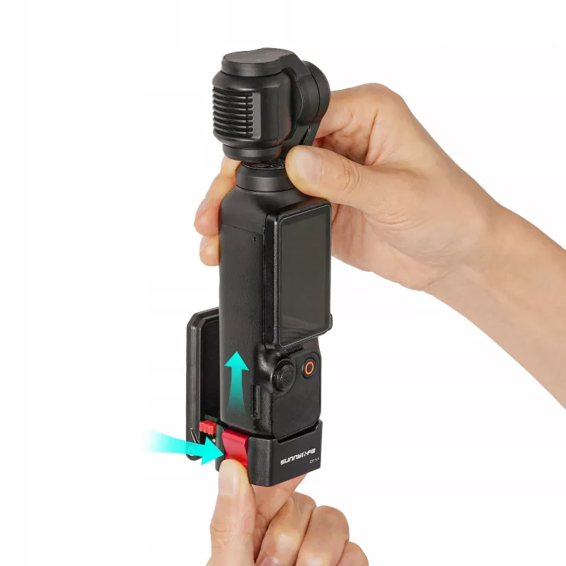SUNNYLIFE Adattatore magnetico da 1/4 di pollice per DJI Osmo Pocket 3 - nero