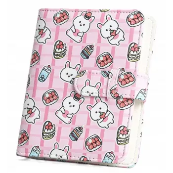 LOVEINSTANT Album foto 64 foto per Fujifilm Instax Mini 99 41 12 40 11 Evo LiPlay Link, Design Strawberry Rabbits