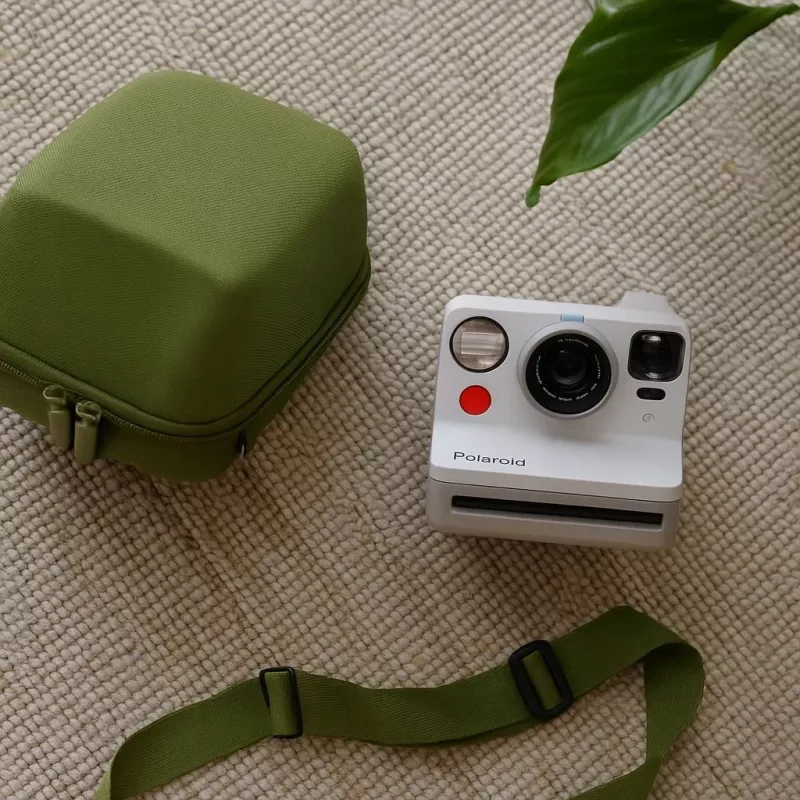 LOVEINSTANT Custodia protettiva per Polaroid Now, Now+, OneStep+, VF 2 - Verde
