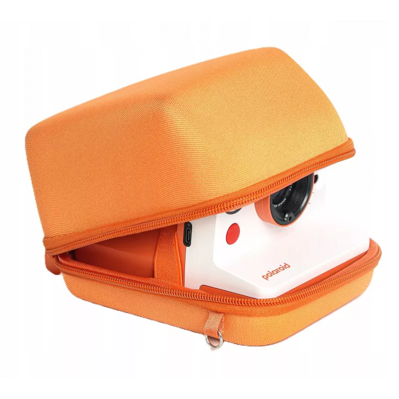 LOVEINSTANT Custodia protettiva da trasporto per Polaroid Now, Now+, Onestep+, VF 2 - Arancione