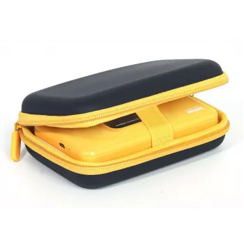 LOVEINSTANT Custodia protettiva per Fujifilm Instax Mini Evo, LiPlay, Link, Kodak Mini Shot 2 - Nero