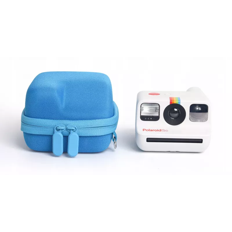 LOVEINSTANT Custodia protettiva rigida per fotocamera istantanea Polaroid Go - Blu