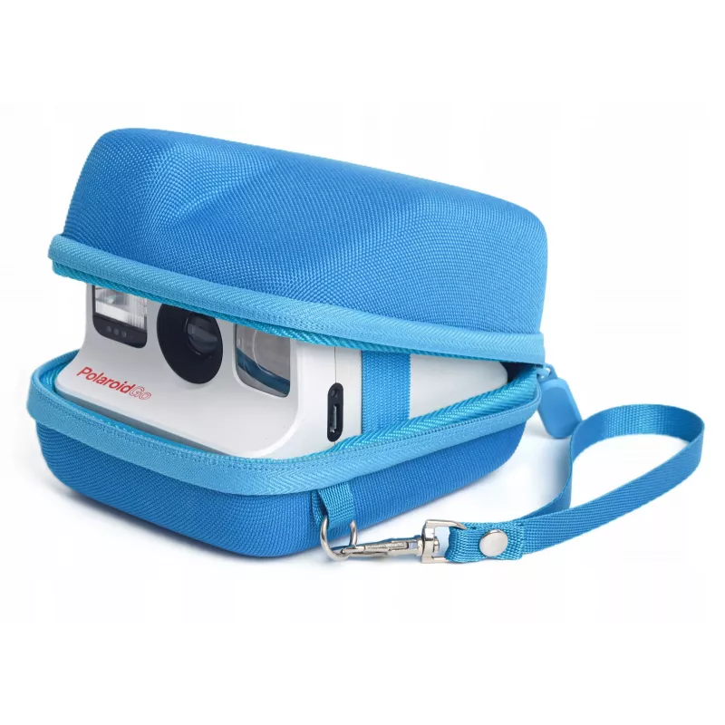 LOVEINSTANT Custodia protettiva rigida per fotocamera istantanea Polaroid Go - Blu