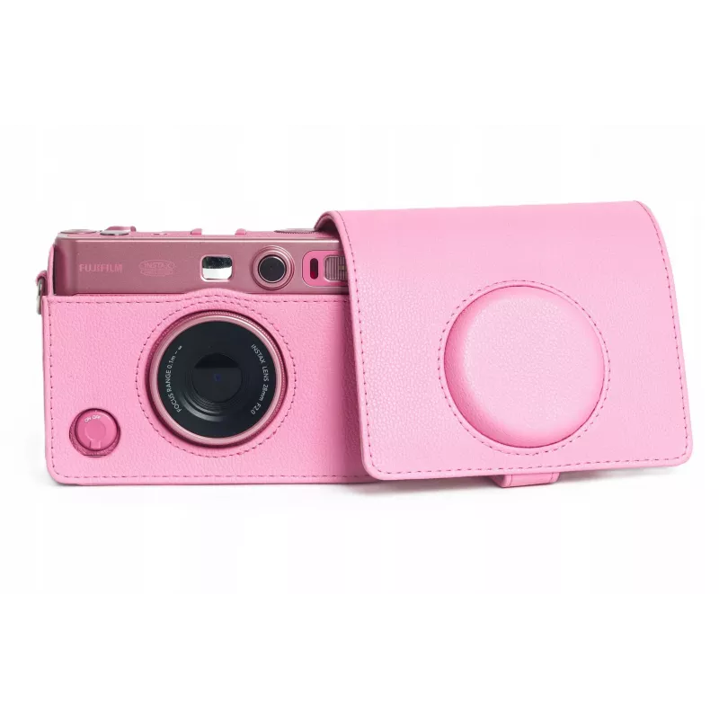 LOVEINSTANT Custodia cover pouch per Fujifilm Instax Mini Evo, rosa