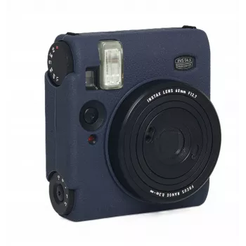 LOVEINSTANT Custodia protettiva in silicone per Fujifilm Instax Mini 99 - Blu navy