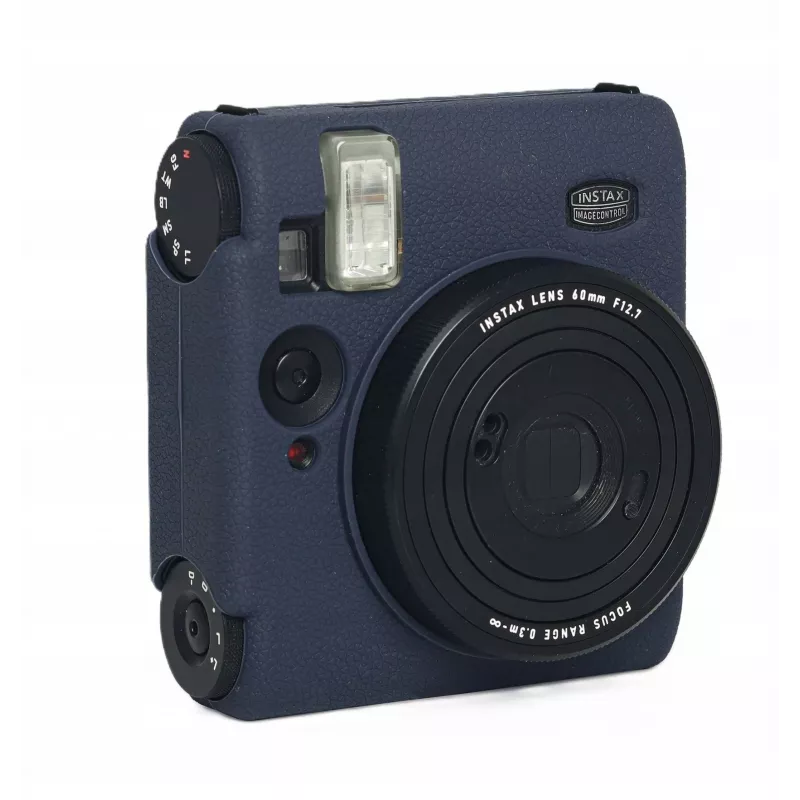 LOVEINSTANT Custodia protettiva in silicone per Fujifilm Instax Mini 99 - Blu navy