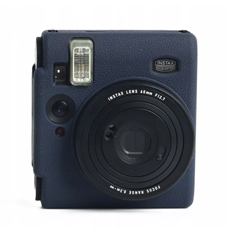 LOVEINSTANT Custodia protettiva in silicone per Fujifilm Instax Mini 99 - Blu navy