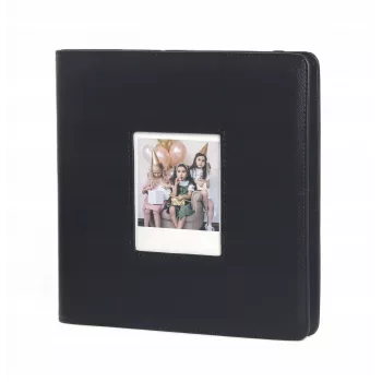 LOVEINSTANT Album fotografico per 288 foto, compatibile con Fuji Instax Wide 400/300, Polaroid 600/Now, nero