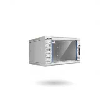 RACKTEL RL-6606WR-G Armadio di rete a parete 6U 600x600mm flat-pack grigio