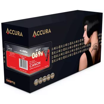 Accura Cartuccia toner Canon CRG-069H (5098C002) sostitutivo XL alta capacità nero