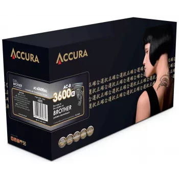 ACCURA cartuccia toner compatibile Brother TN-3600XL alta resa nero