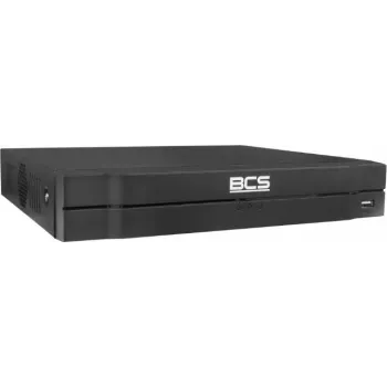BCS videoregistratore di rete PoE 4K 8 canali NVR, 8 porte PoE, H.265+, 1 alloggiamento SATA HDD, BCS-L-NVR0801-4KE-8P(2L)