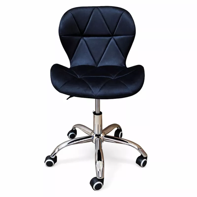 Sedia da ufficio EXTRALINK Velour nero