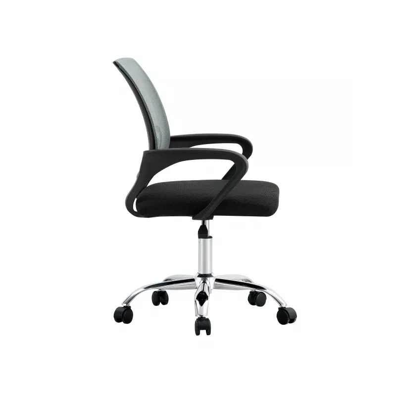 Sedia da ufficio girevole Extralink Home con schienale in mesh, nero