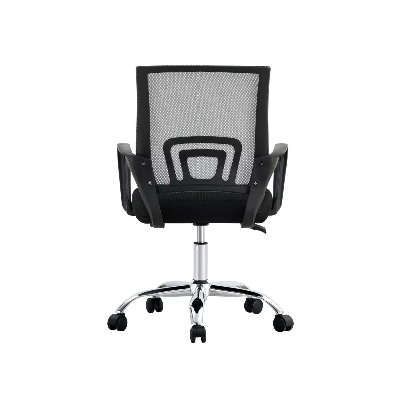Sedia da ufficio girevole Extralink Home con schienale in mesh, nero
