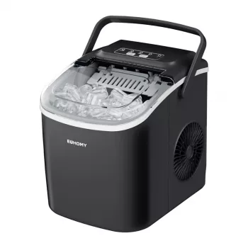 EUHOMY IM016 macchina per ghiaccio 12kg (nero)