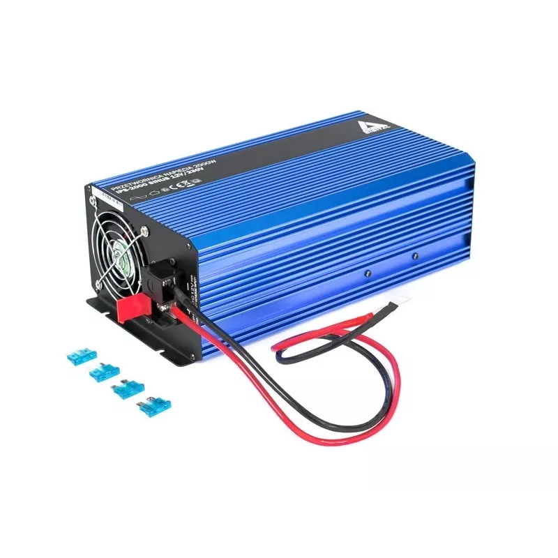 AZO Digital convertitore SINUS 12 VDC / 230 VAC IPS-2000S 2000W inverter a onda sinusoidale pura