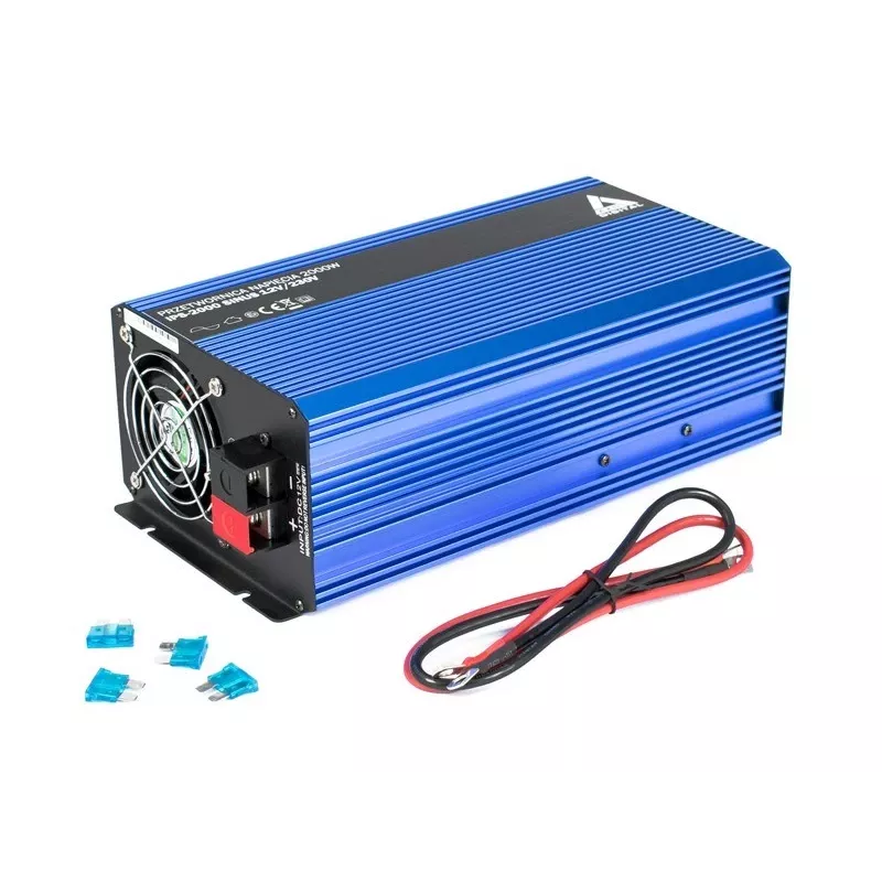 AZO Digital convertitore SINUS 12 VDC / 230 VAC IPS-2000S 2000W inverter a onda sinusoidale pura