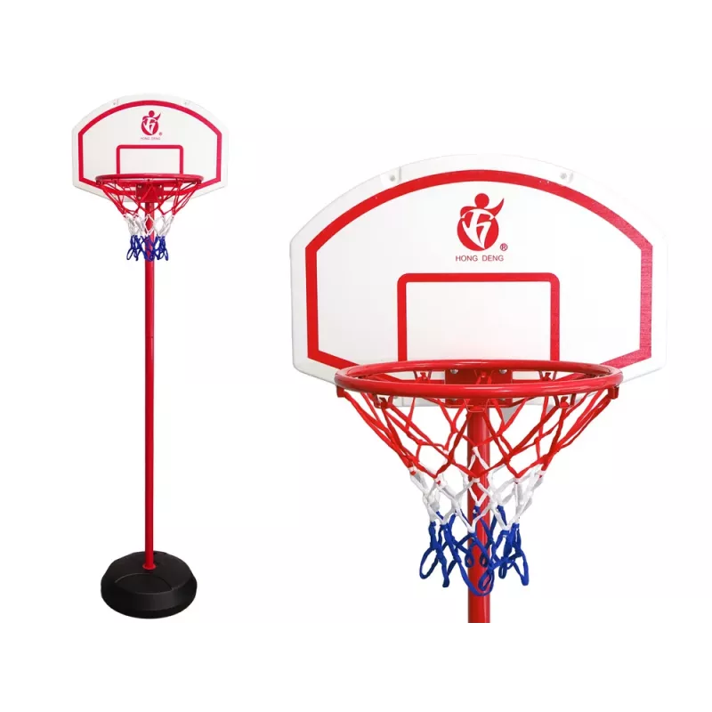 LEAN TOYS Canestro da basket regolabile per bambini da giardino