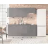 STOLKAR Cosmo Design ANIKA Graphite/Graphite 2.0 set mobili cucina - 6 pezzi